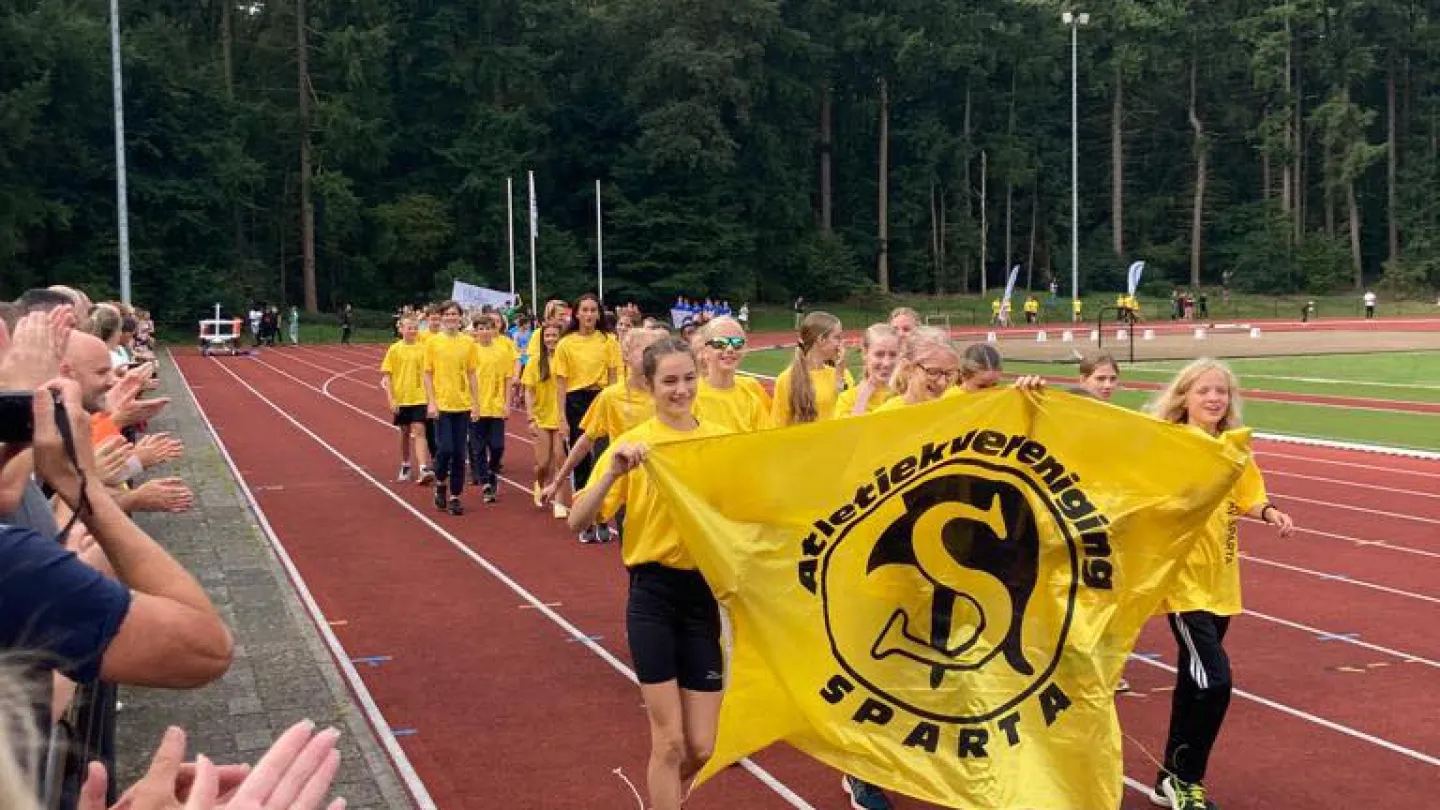 Vlag AV Sparta met Jeugd